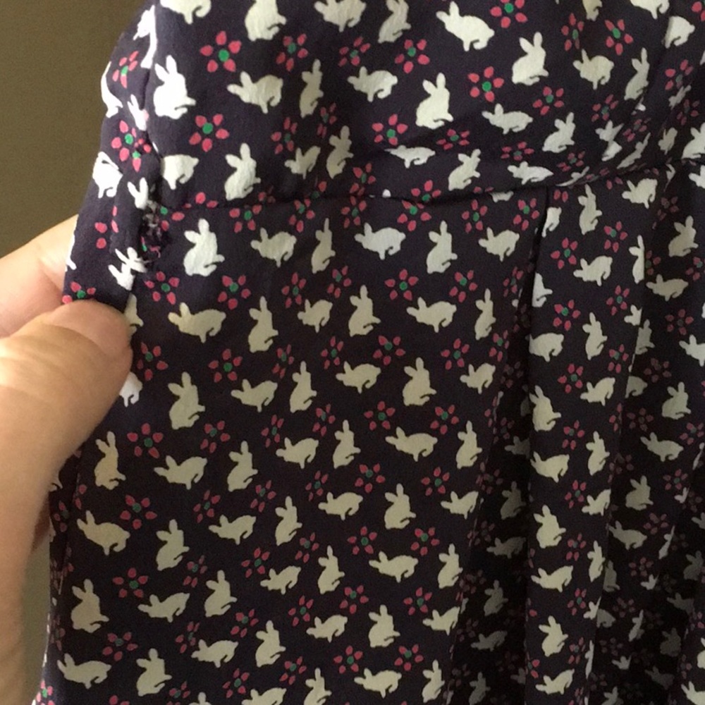 ModCloth Bunny Rabbit Collared Dress - Picture 5 of 6